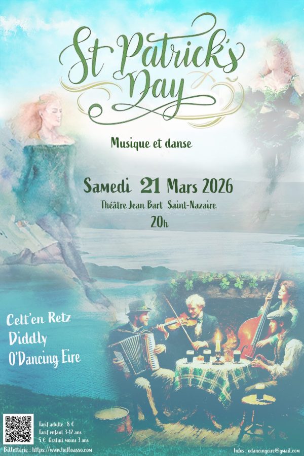 affiche St Patrick 2026 ODE